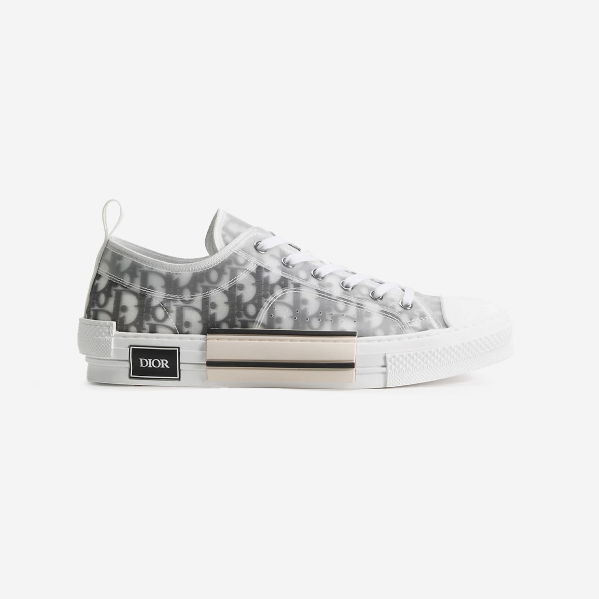 Dior B23 League basse (Toile Dior Oblique blanc et noir)