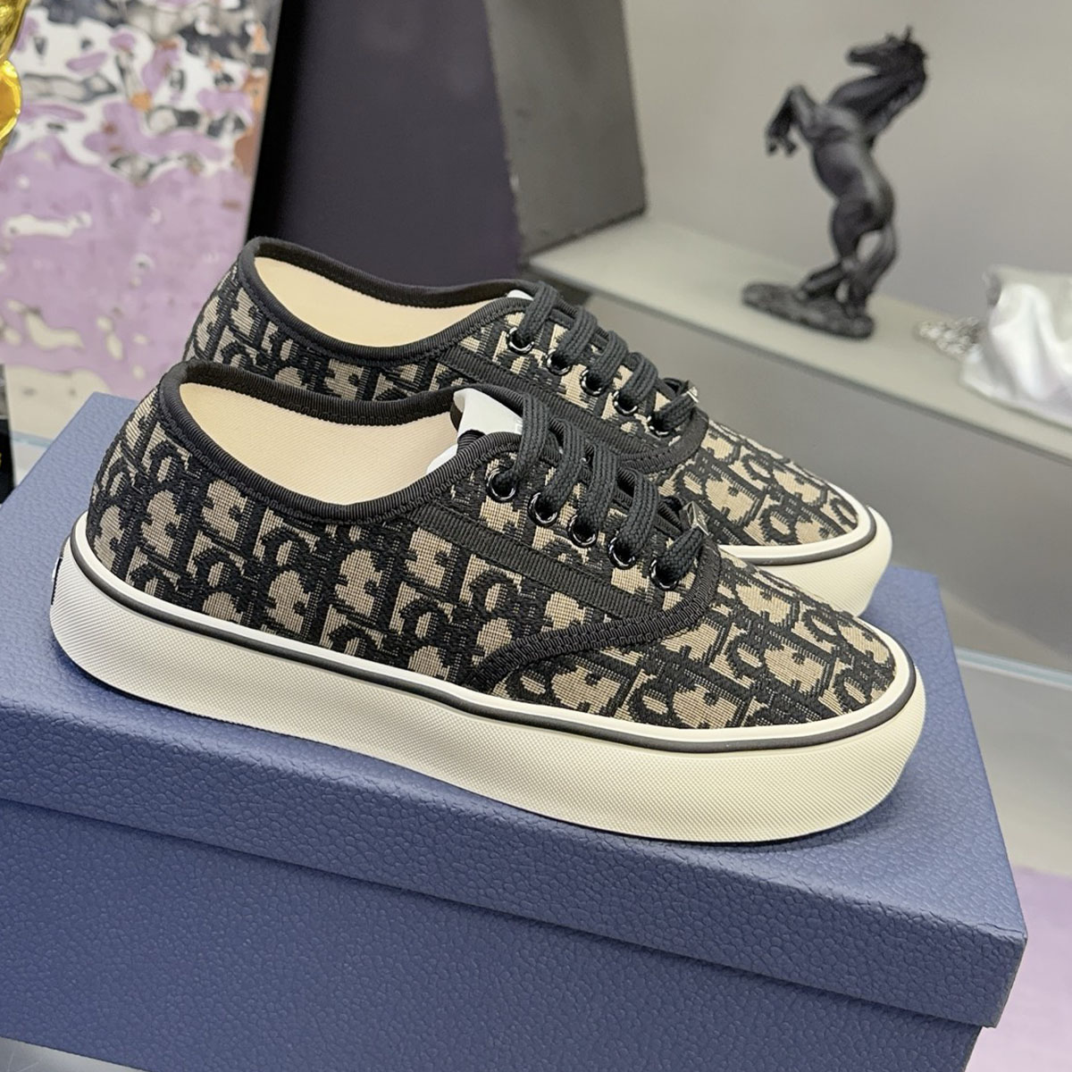 Sneaker Dior Saltwind beige – Image 2